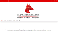 Desktop Screenshot of defencesystem.it